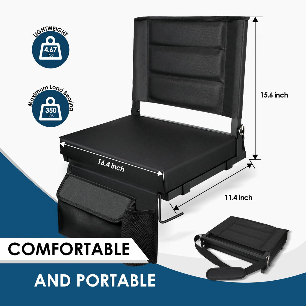 Portable Folding Bleacher Chair 2 Pack L928711