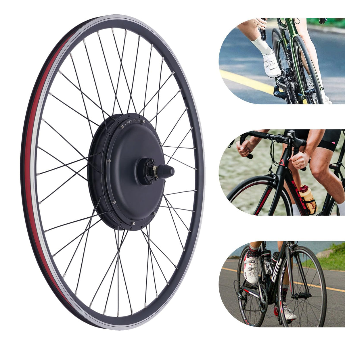 48V 1000W Front Wheel Electric Bicycle Motor Kit Z241129