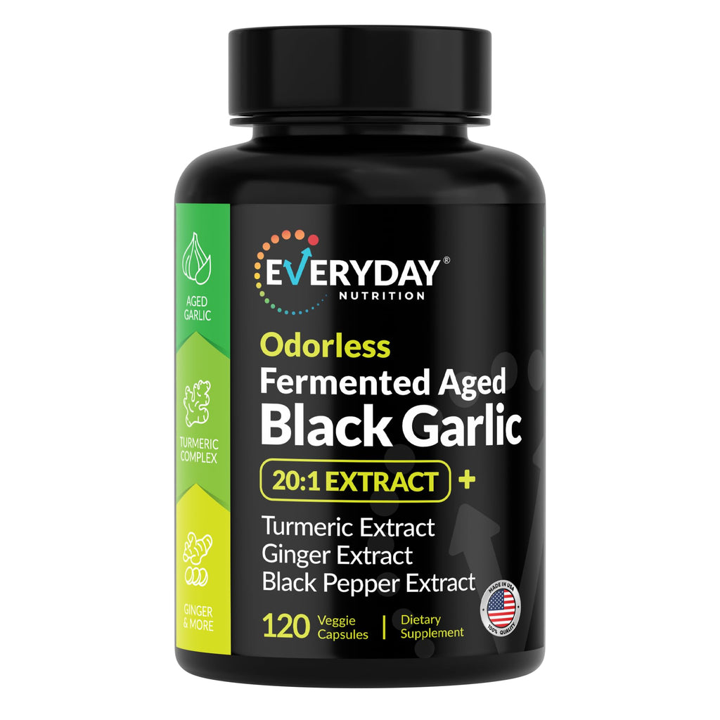 Black Garlic 120 Capsules V740