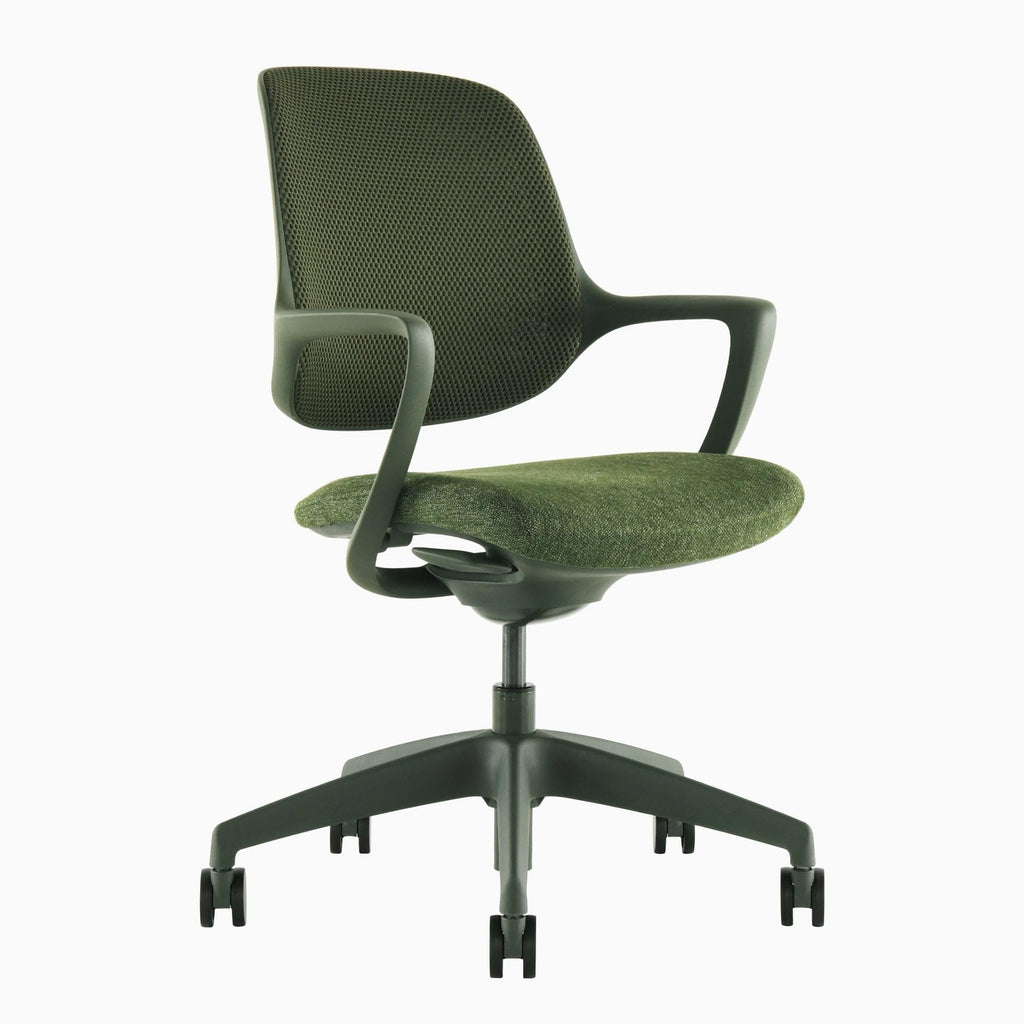Orange White Low Back Office Chair H164573