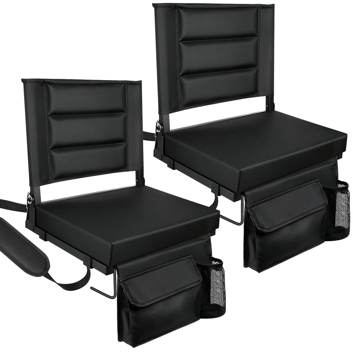 Portable Folding Bleacher Chair 2 Pack L928711
