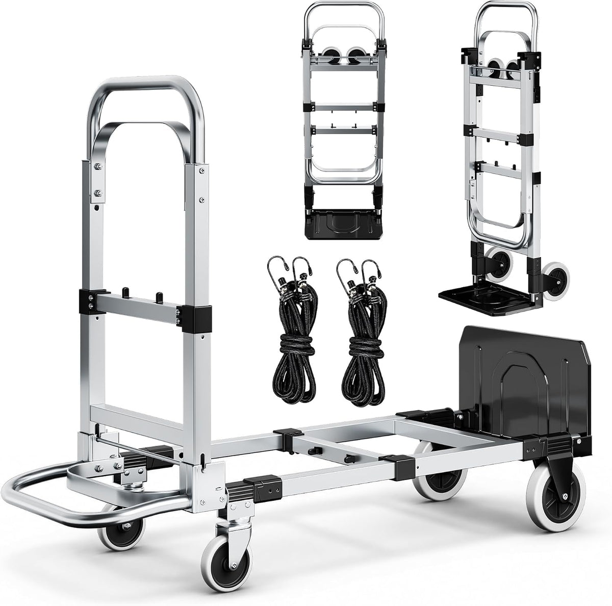 600lbs 3 in 1 Folding Hand Truck Dolly T9801