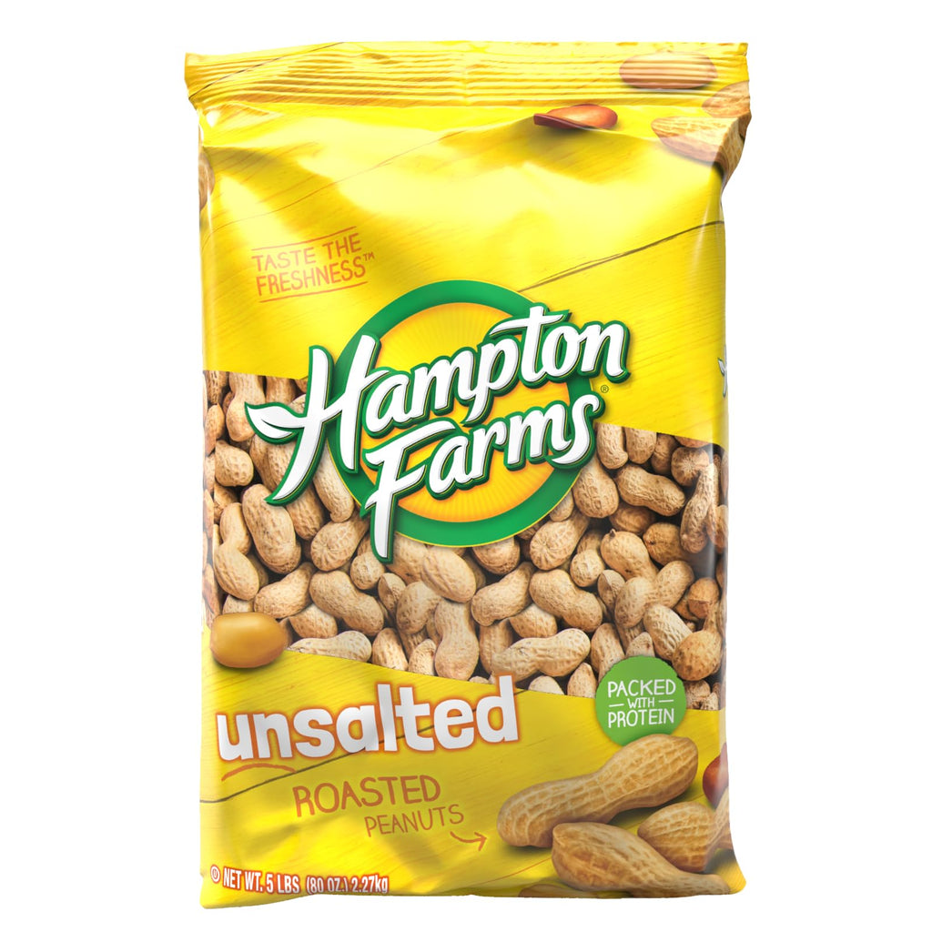 Roasted In-Shell Unsalted Peanuts 5 lb. Bag O957628