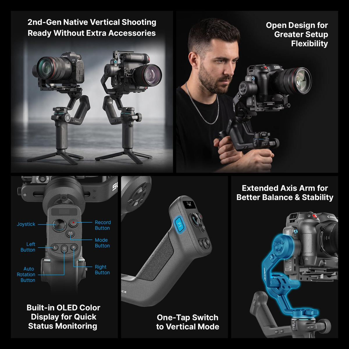 3-Axis Camera Gimbal Stabilizer L56241