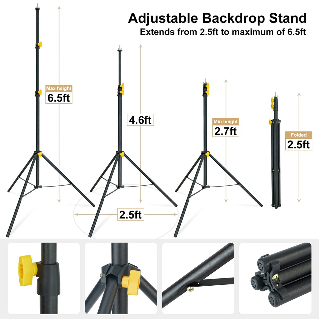 10x6.5ft Backdrop Stand Kit C813