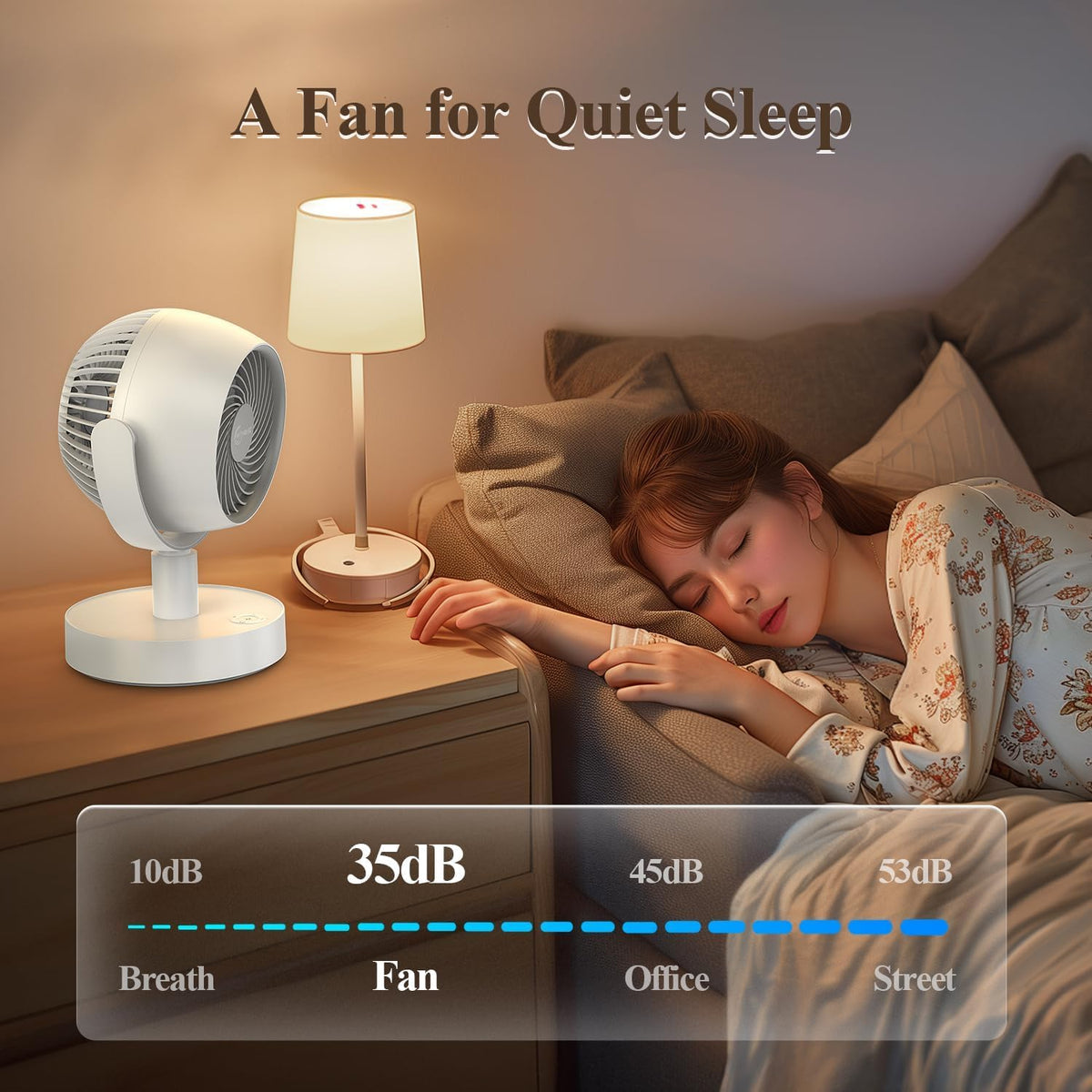 Portable Air Circulator Fan F805