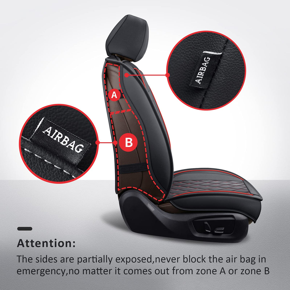 Waterproof Car Seat Covers Full Set F985788