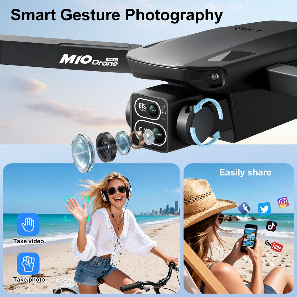 1080P HD Foldable Drone with Camera M64857