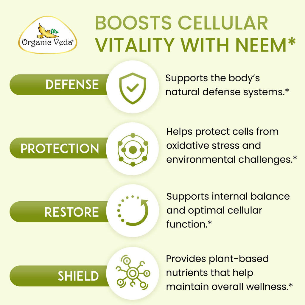 Neem Capsules 120 Vegan Capsules V26780