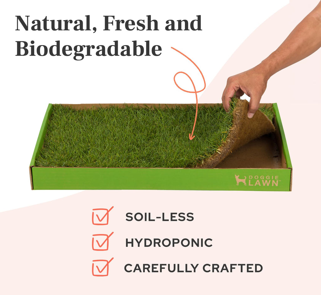 Real Grass Dog Pee Pads Medium 24x20 N892