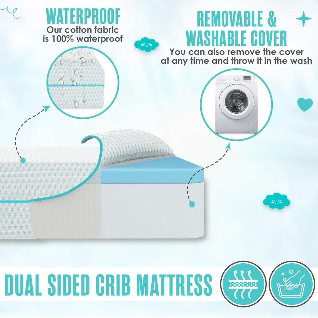 6” Crib Toddler Bed Mattress U925410