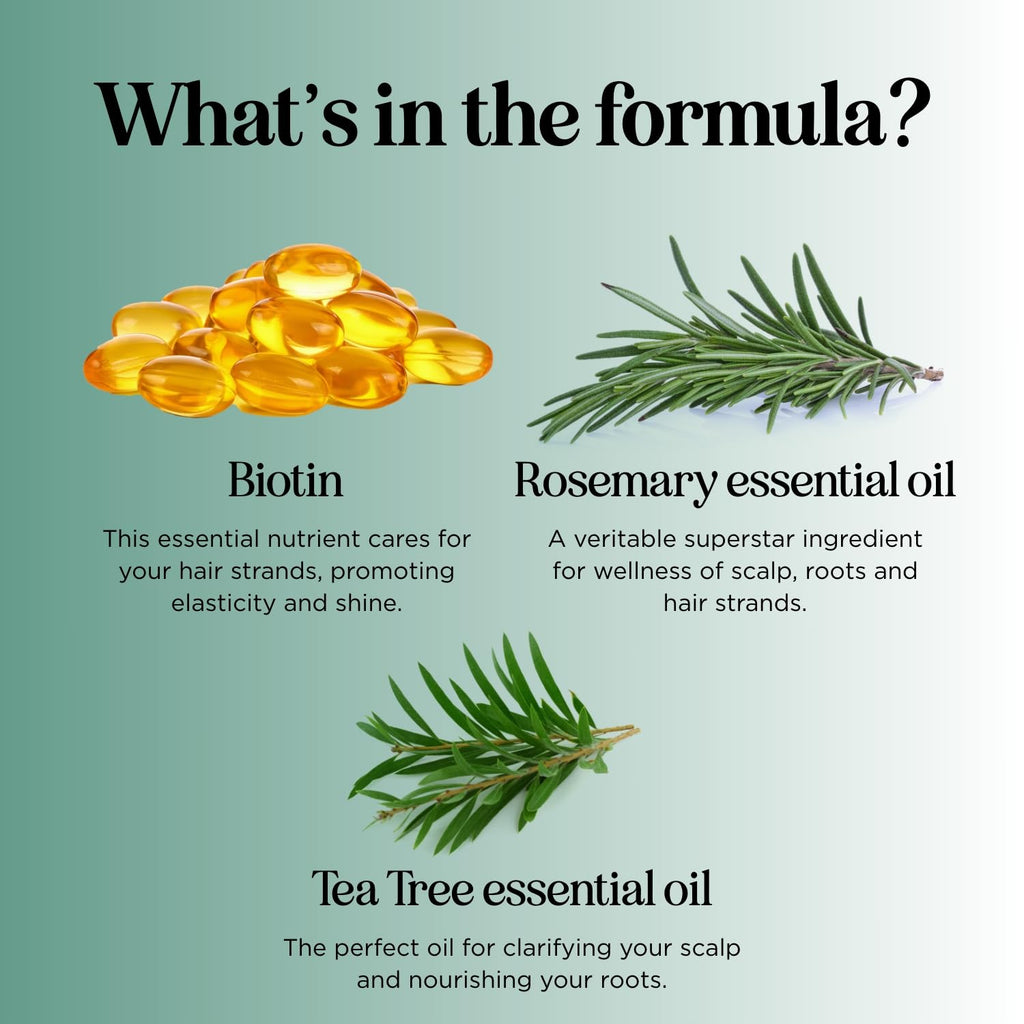 Biotin Rosemary Shampoo and Conditioner Set 32 Fl Oz Each Y6056