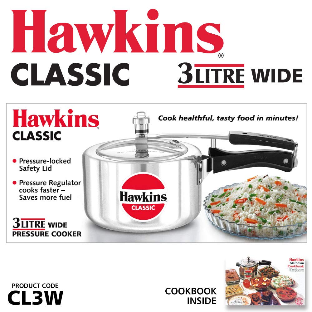 3L Aluminium Pressure Cooker I71745