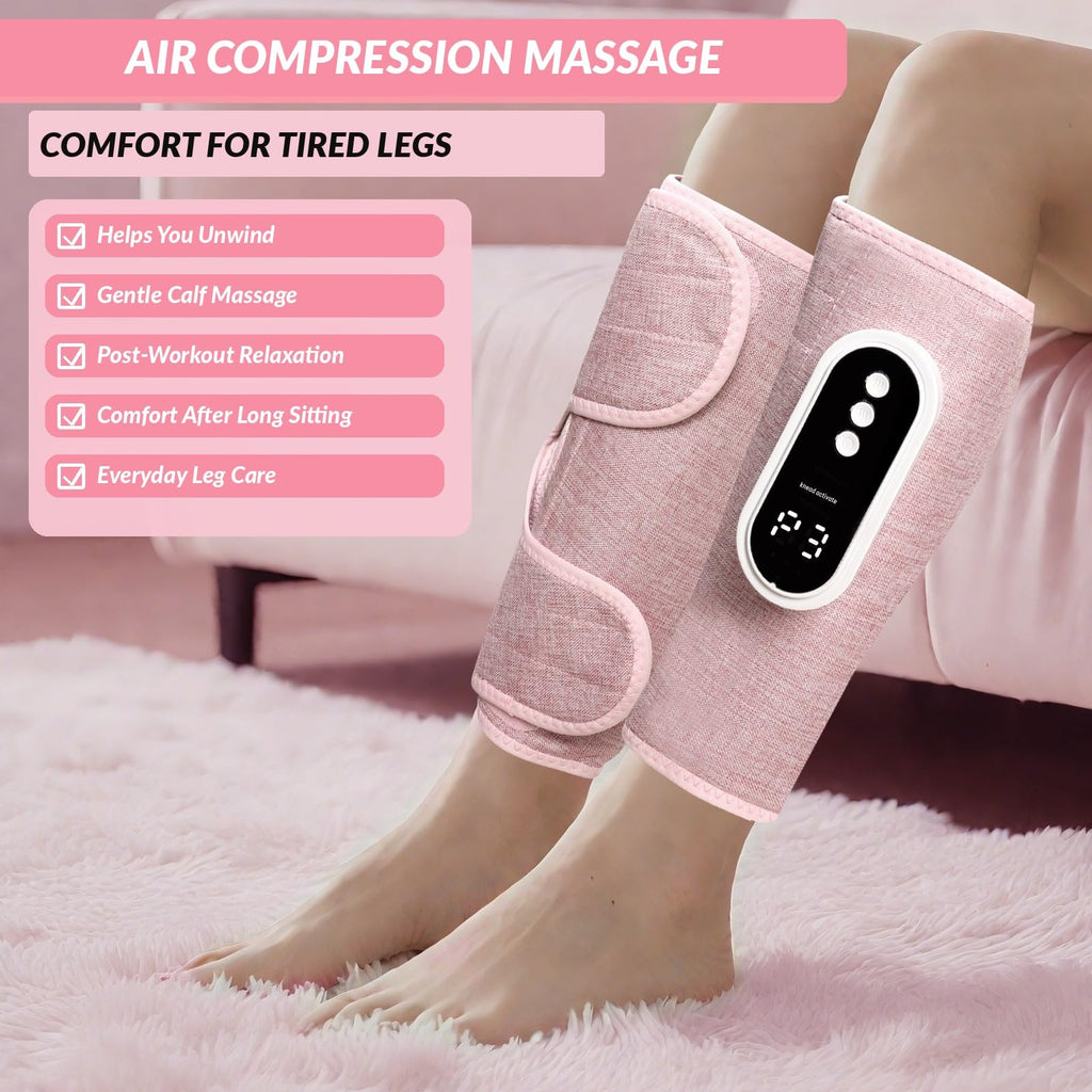 Cordless Air Compression Leg Massager with Heat R803370