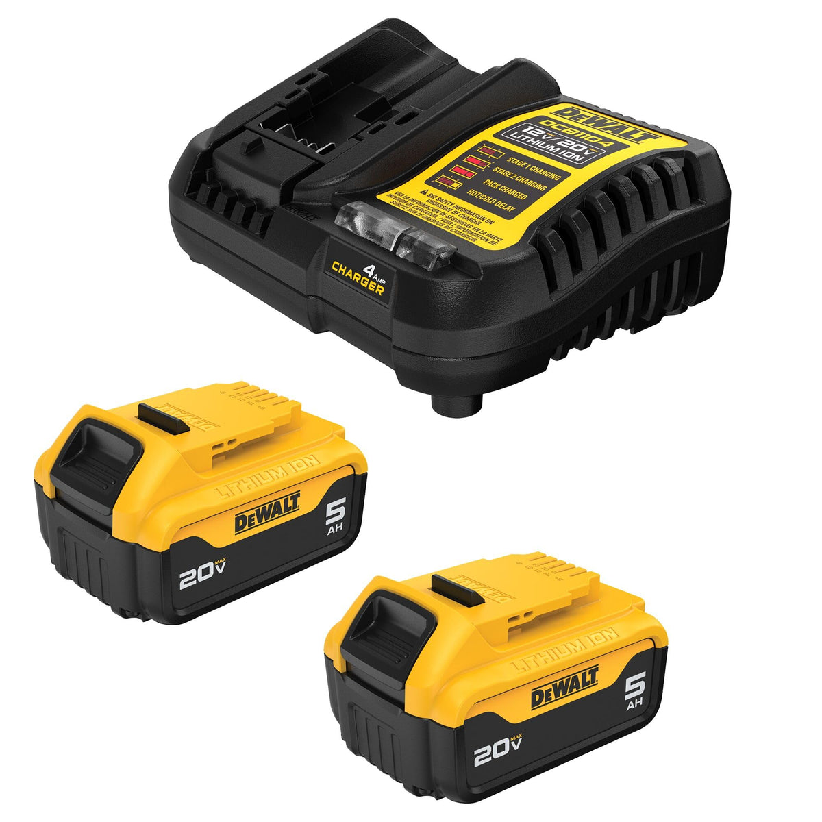 20V MAX Lithium-Ion Battery 2-Pack 5.0 Ah V525