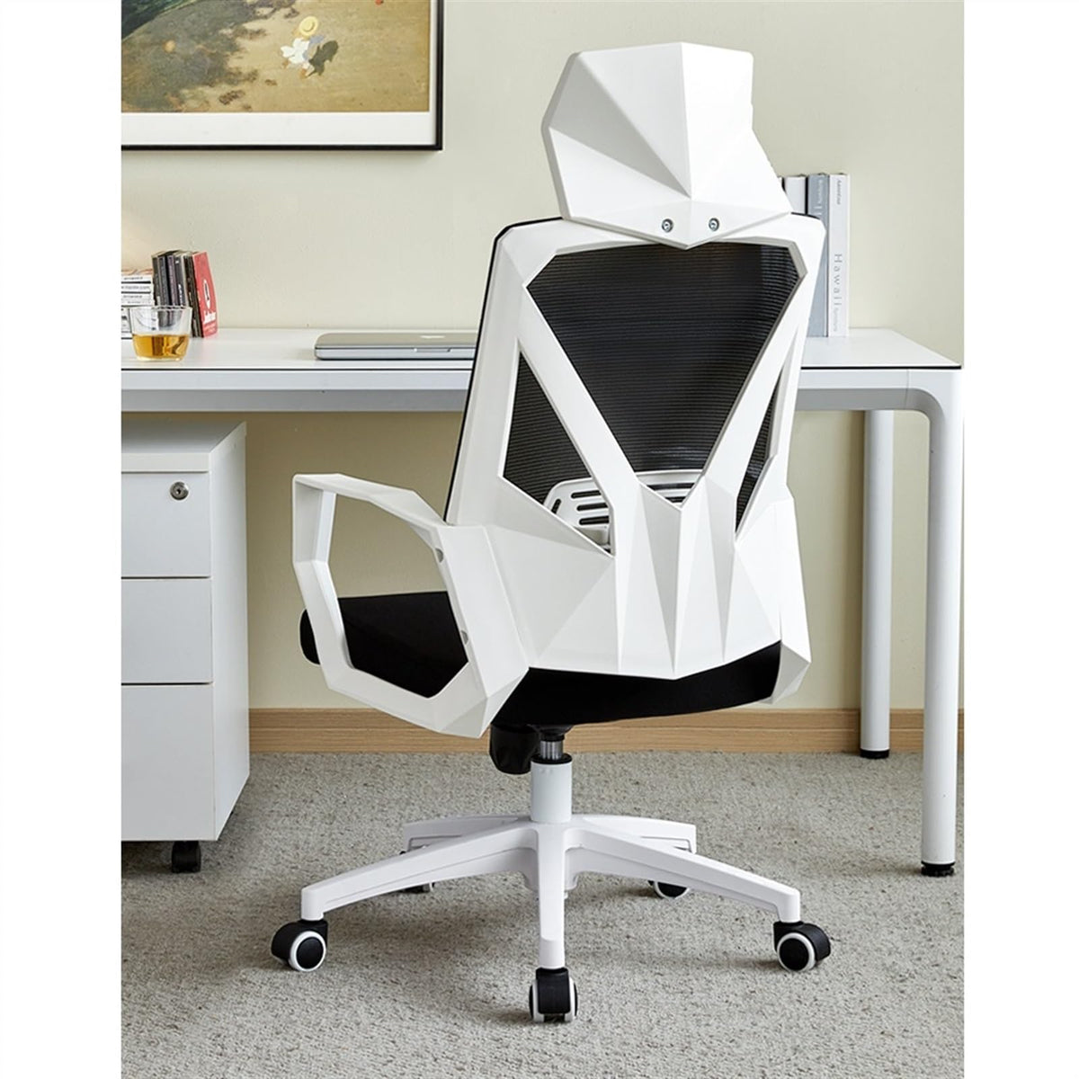 Orange Ergonomic Mesh High Back Office Chair Z9832