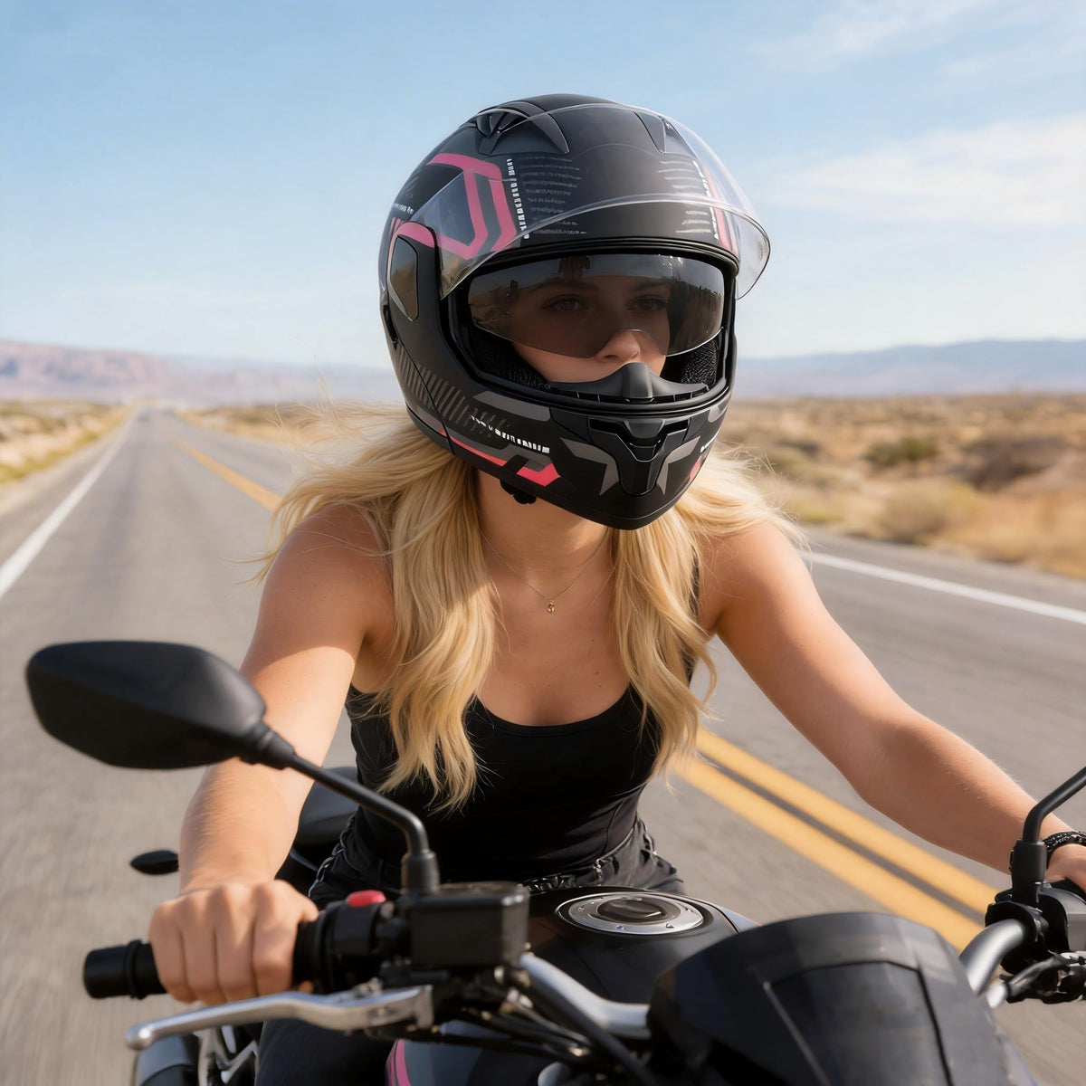 Modular Flip-Up Full Face Motorcycle Helmet Z87049