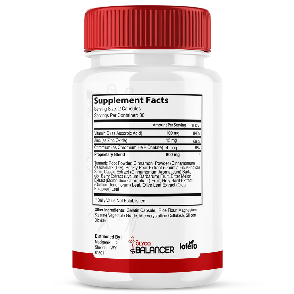 90 Capsules Blood Level Support Supplement T16681