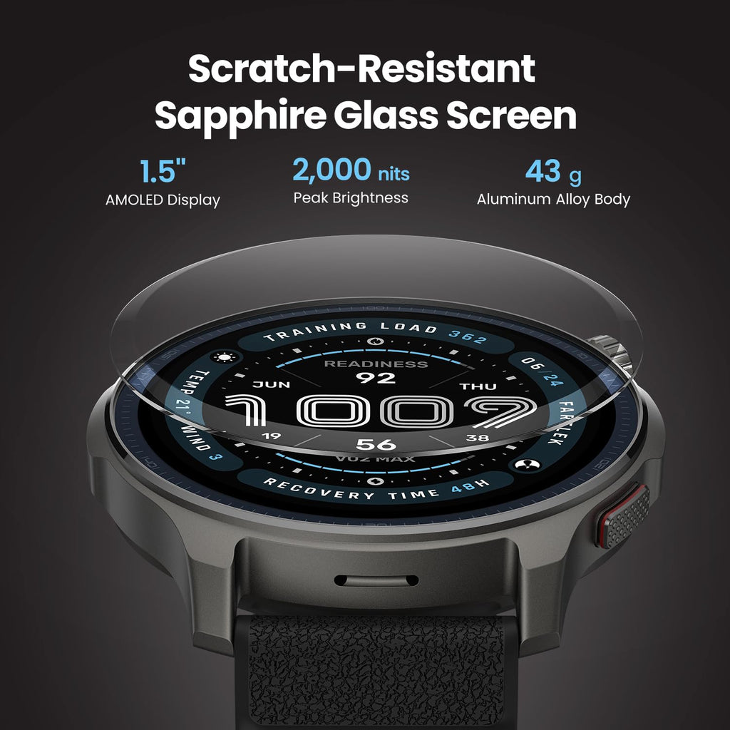 47mm AMOLED Sapphire Glass Smart Watch N6764