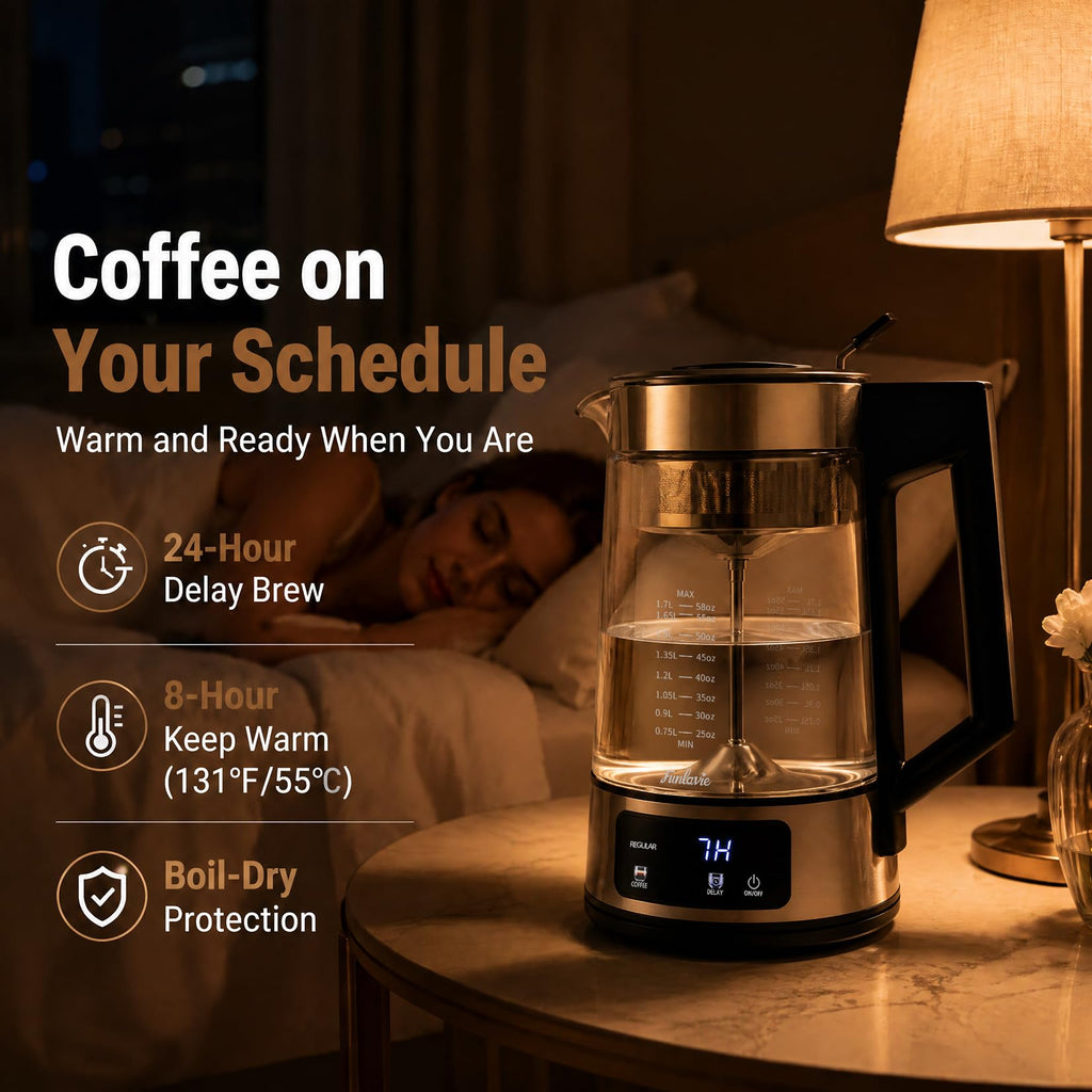 Electric Percolator Coffee Pot T2409