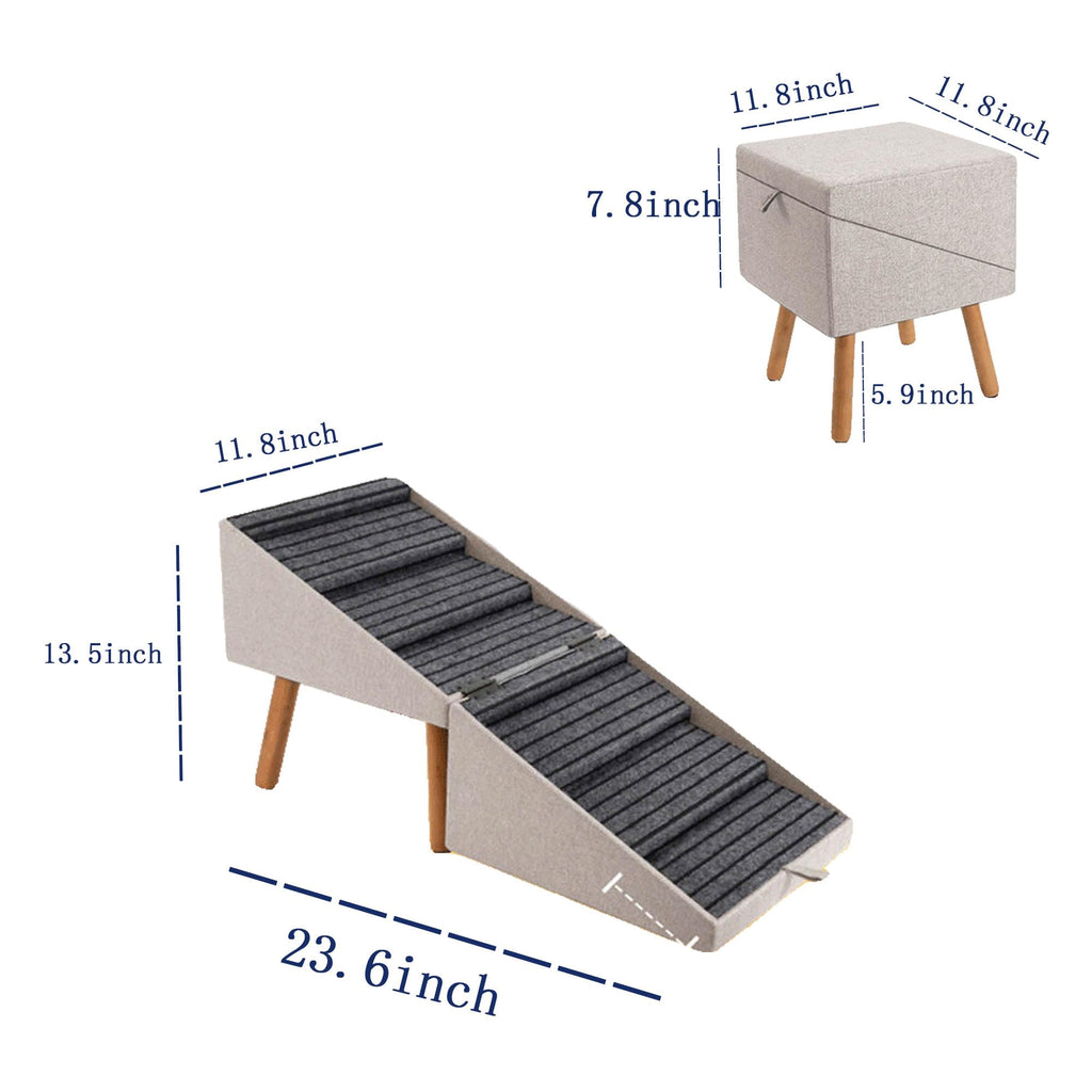 Foldable Anti Slip Pet Stairs K583814