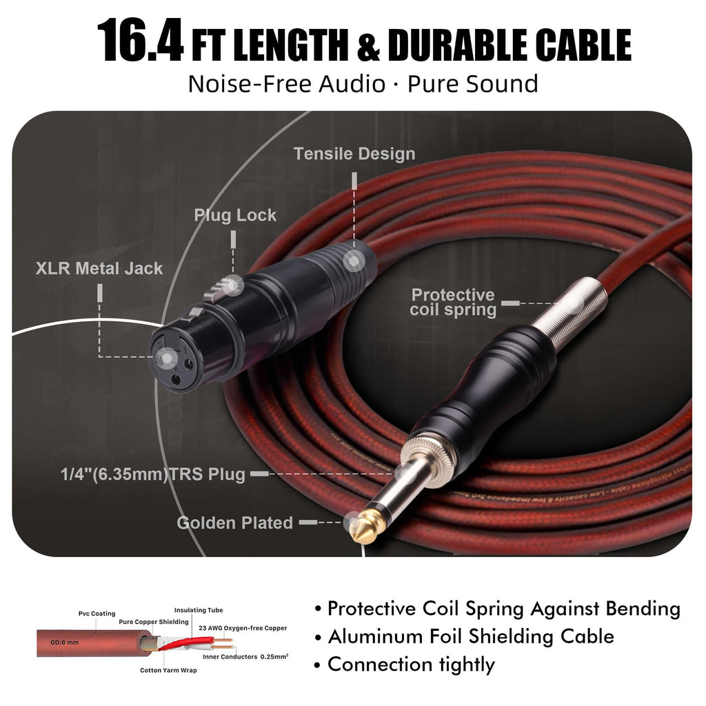 Dynamic Wired Vocal Microphone U35566
