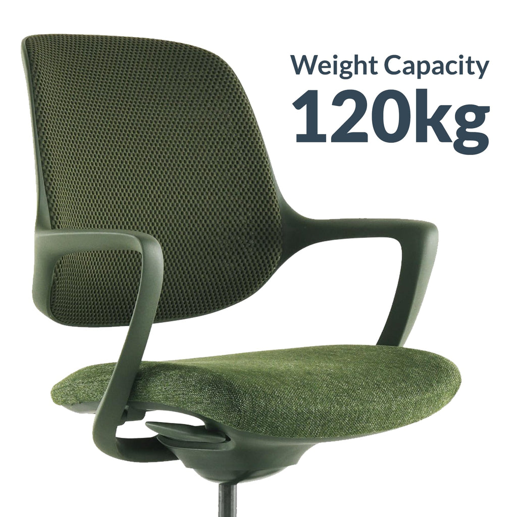 Orange White Low Back Office Chair H164573
