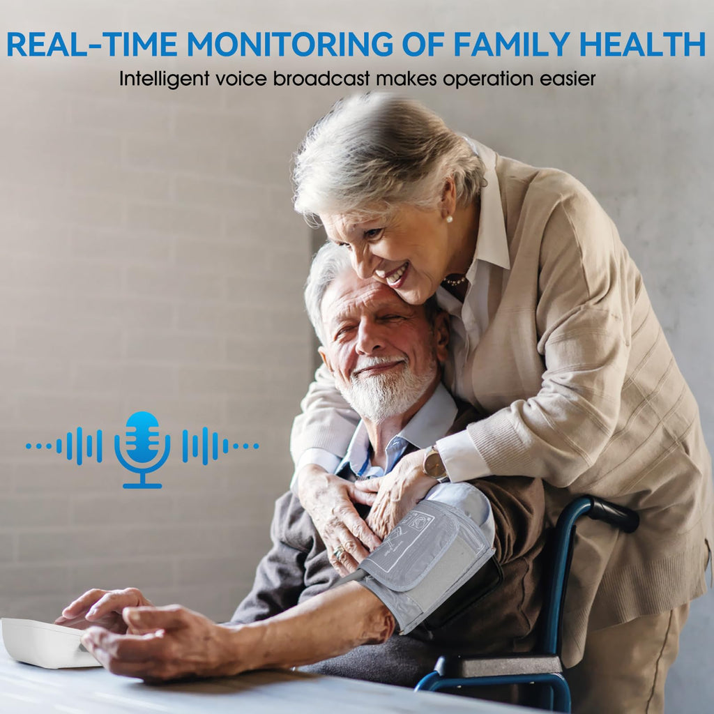 Automatic Blood Pressure Monitor Arm Cuff with LED Display B991