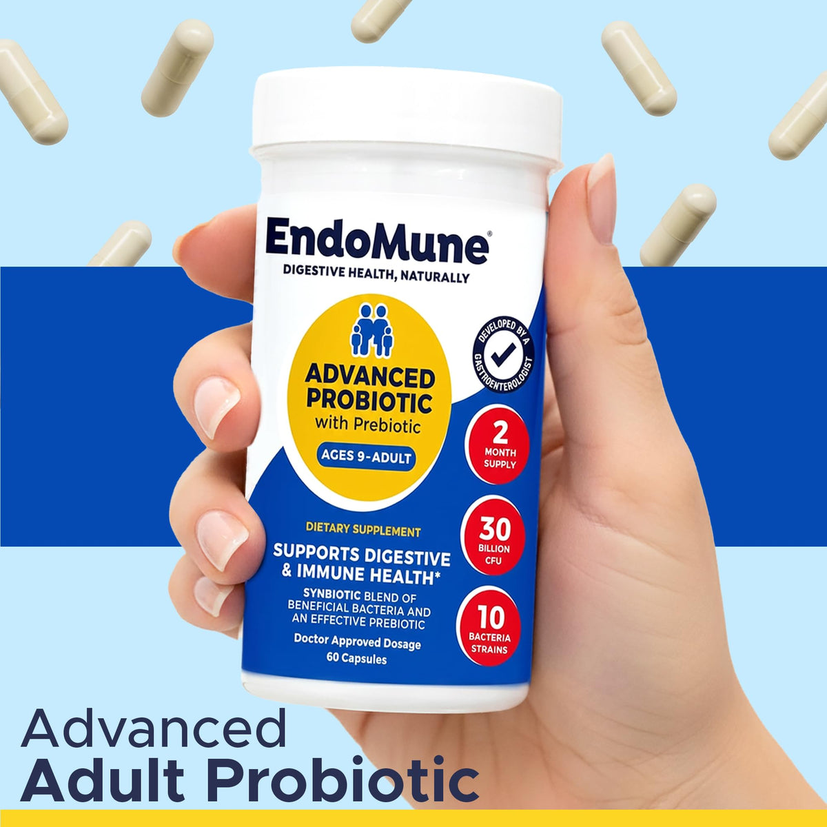 Adult Probiotic Supplement 60-Count Q4135