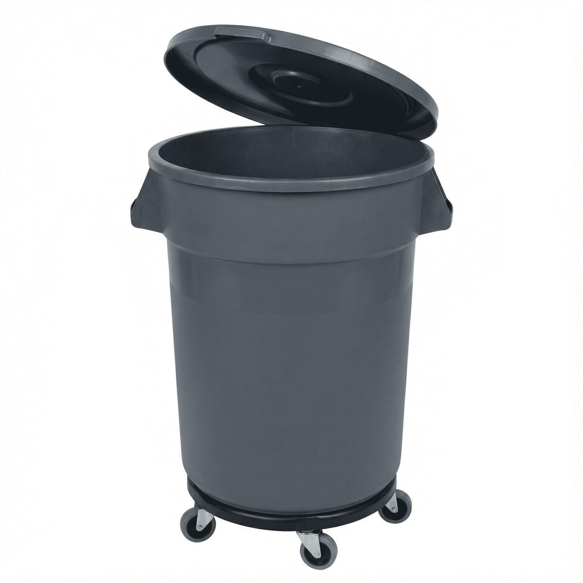 32 Gallon Outdoor Trash Can with Lid and Wheels P354