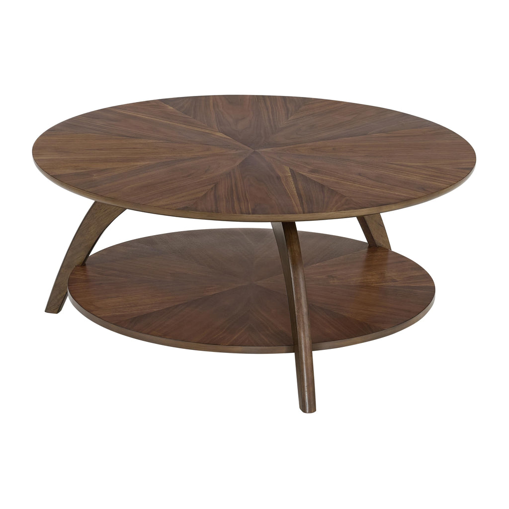 Round Wood Coffee Table U1243
