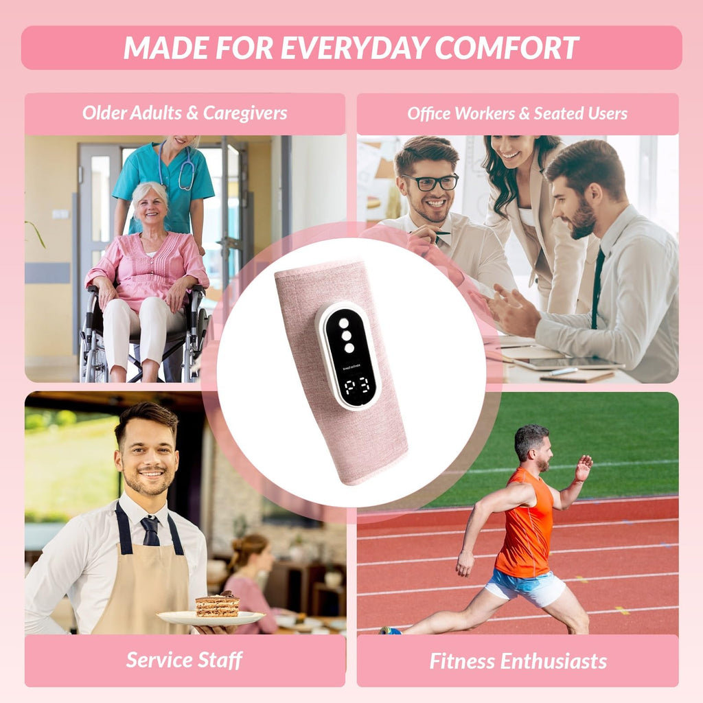 Cordless Air Compression Leg Massager with Heat R803370
