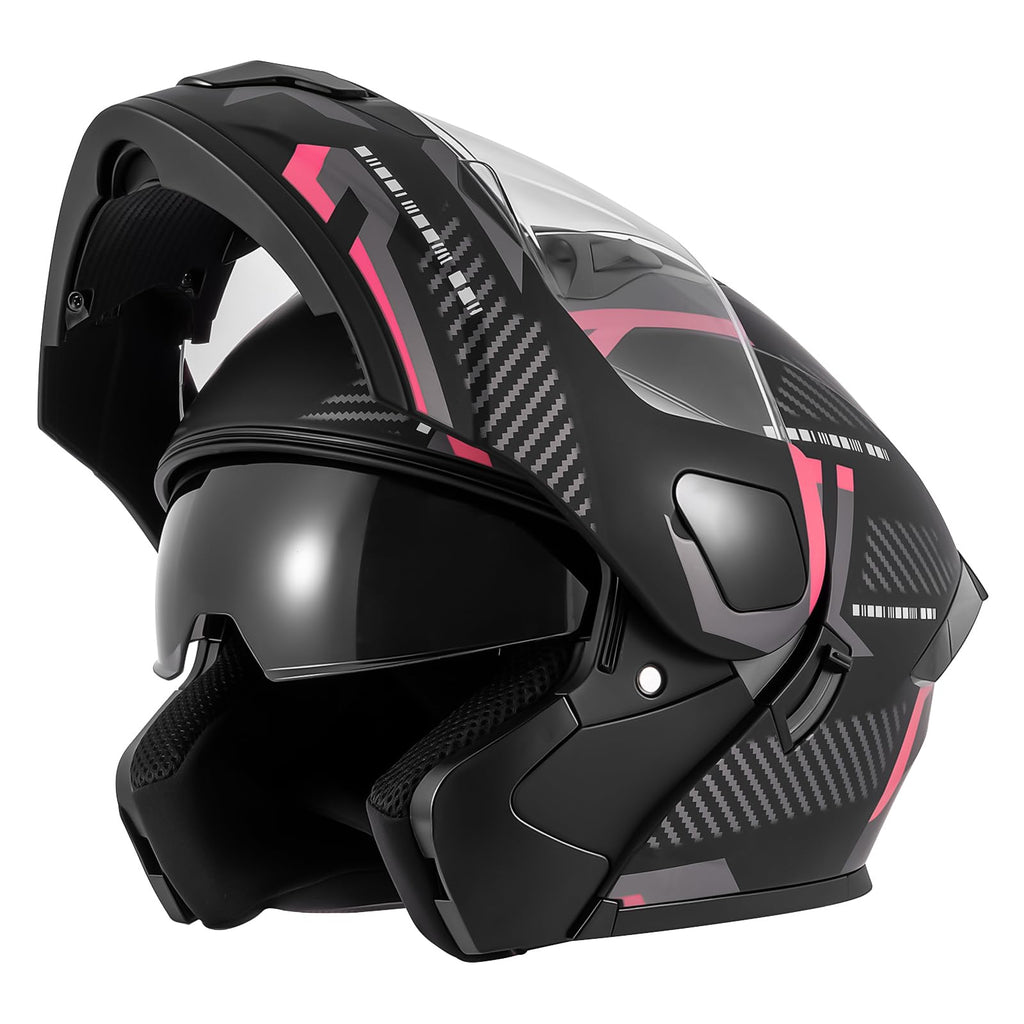 Modular Flip-Up Full Face Motorcycle Helmet Z87049