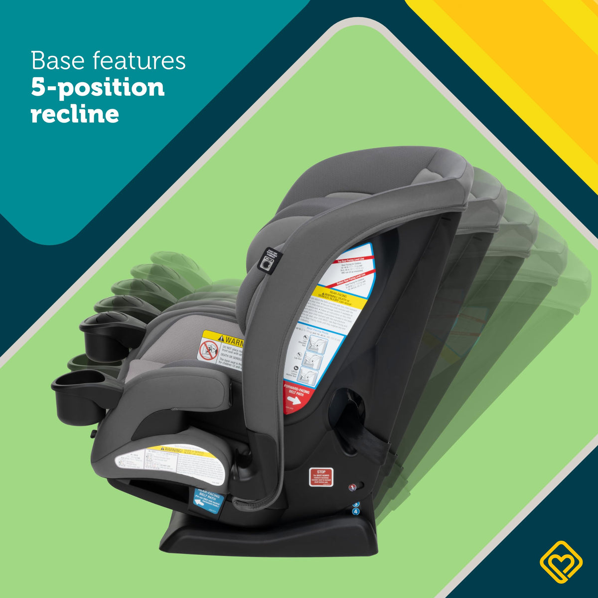 4-in-1 Convertible Car Seat, 5-100 lbs X811123