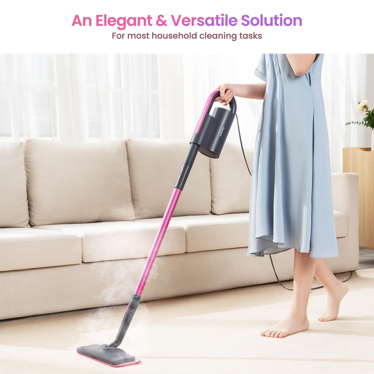Steam Mop Cleaner, Detachable Handheld Steamer X364944