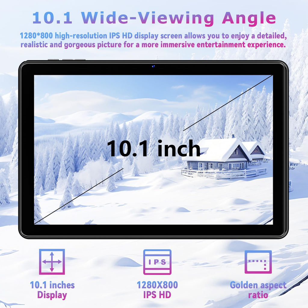 10 inch Android Tablet with 18GB RAM 128GB ROM N524445