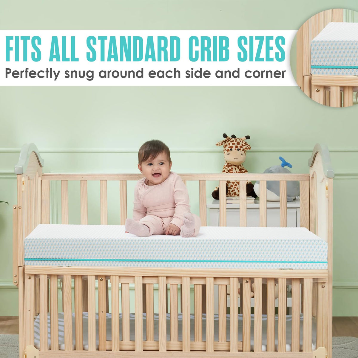 6” Crib Toddler Bed Mattress U925410
