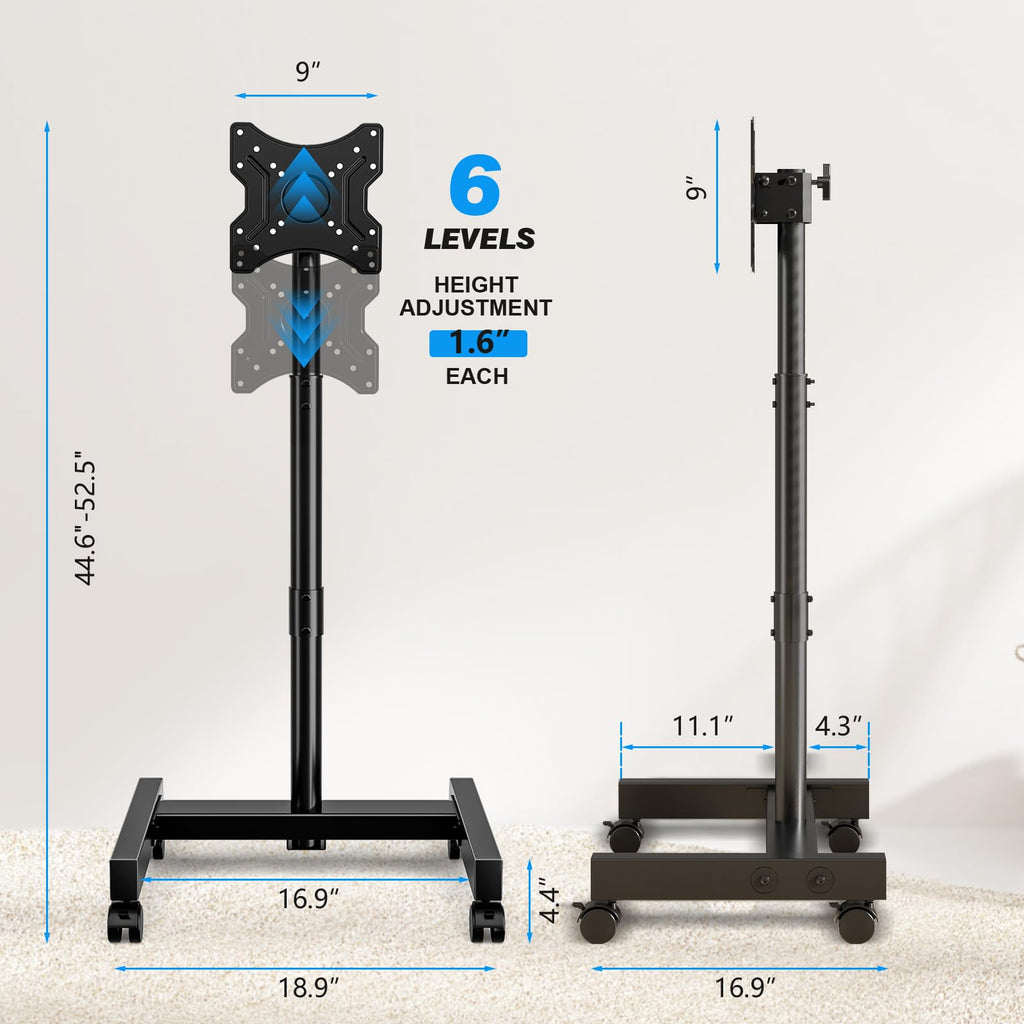 Rolling TV Stand for 13-50 Inch TVs Z565915