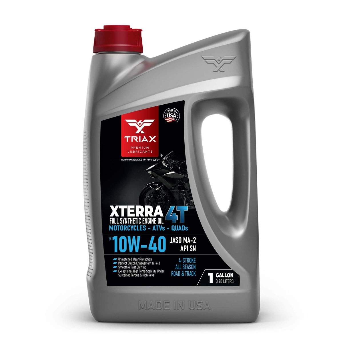 10W-40 Full Synthetic 4 Stroke Engine Oil 1 Gallon X59858