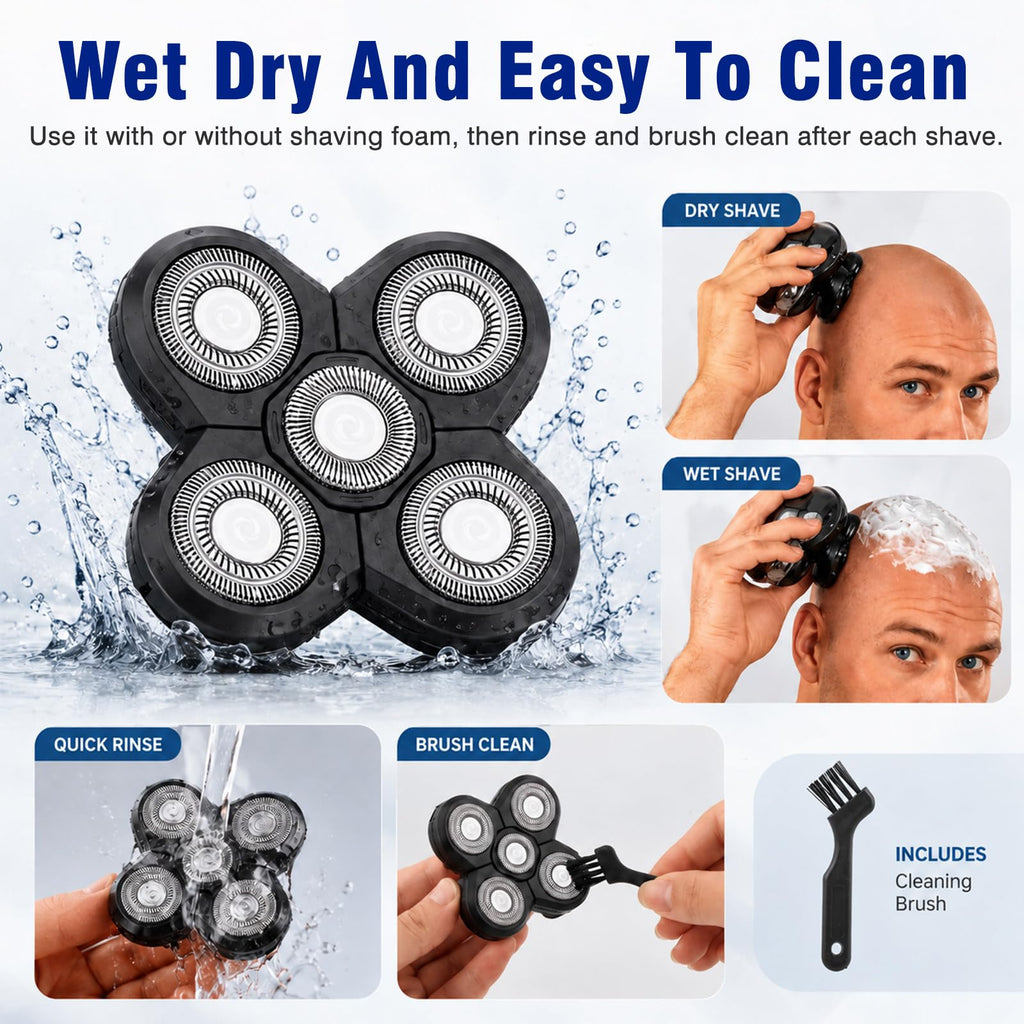 5 Pack Replacement Blades for Electric Razor Y5797