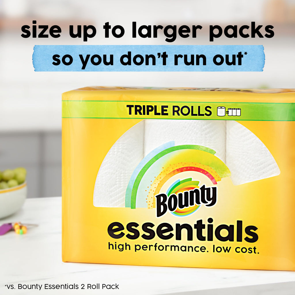 Select-A-Size White Paper Towels, 2 Triple Rolls E5557