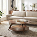 Round Wood Coffee Table U1243