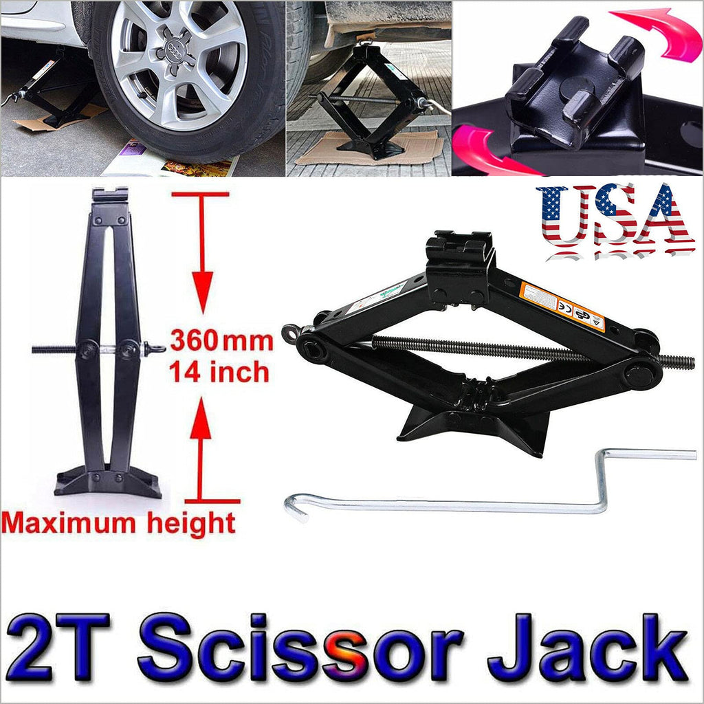 Spare Tire Tool Kit with Scissor Jack 2 Ton U87645