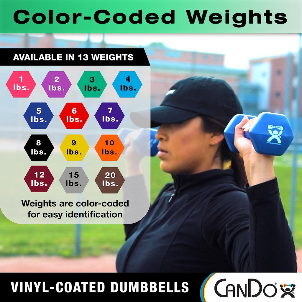 Vinyl Coated Dumbbells K9509