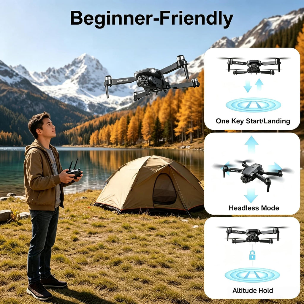 1080P HD Foldable Drone with Camera M64857