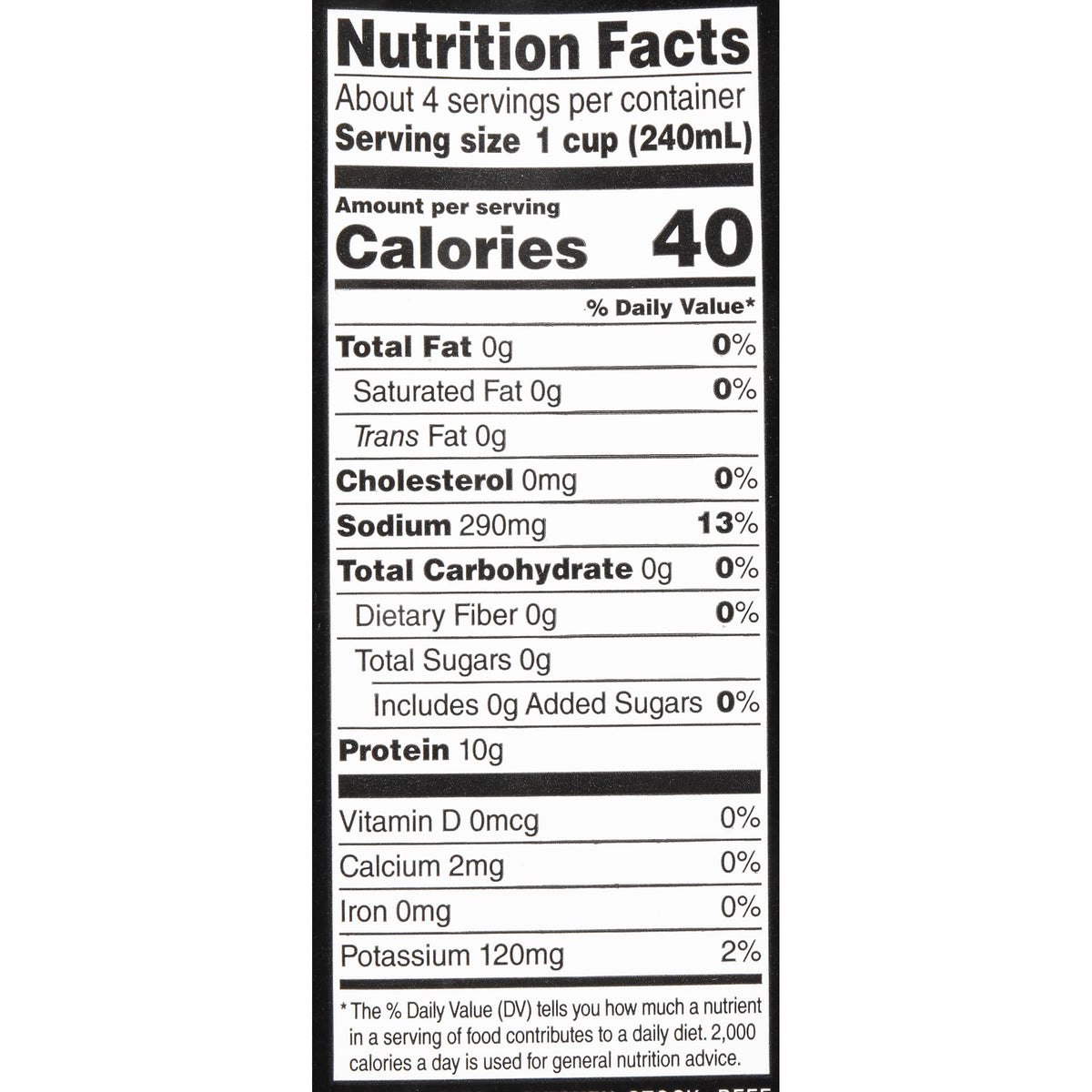 Bone Broth Chicken Beef Turkey 32 Oz Pack of 12 W345914