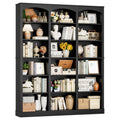 71" 6 Tier Black Bookshelf K192473
