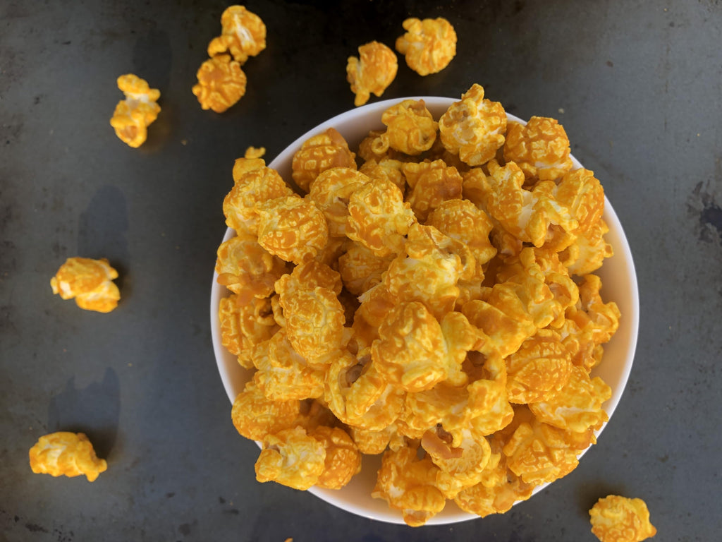 Cheddar Cheese Popcorn 1-Gallon Reusable Plastic Container U4306