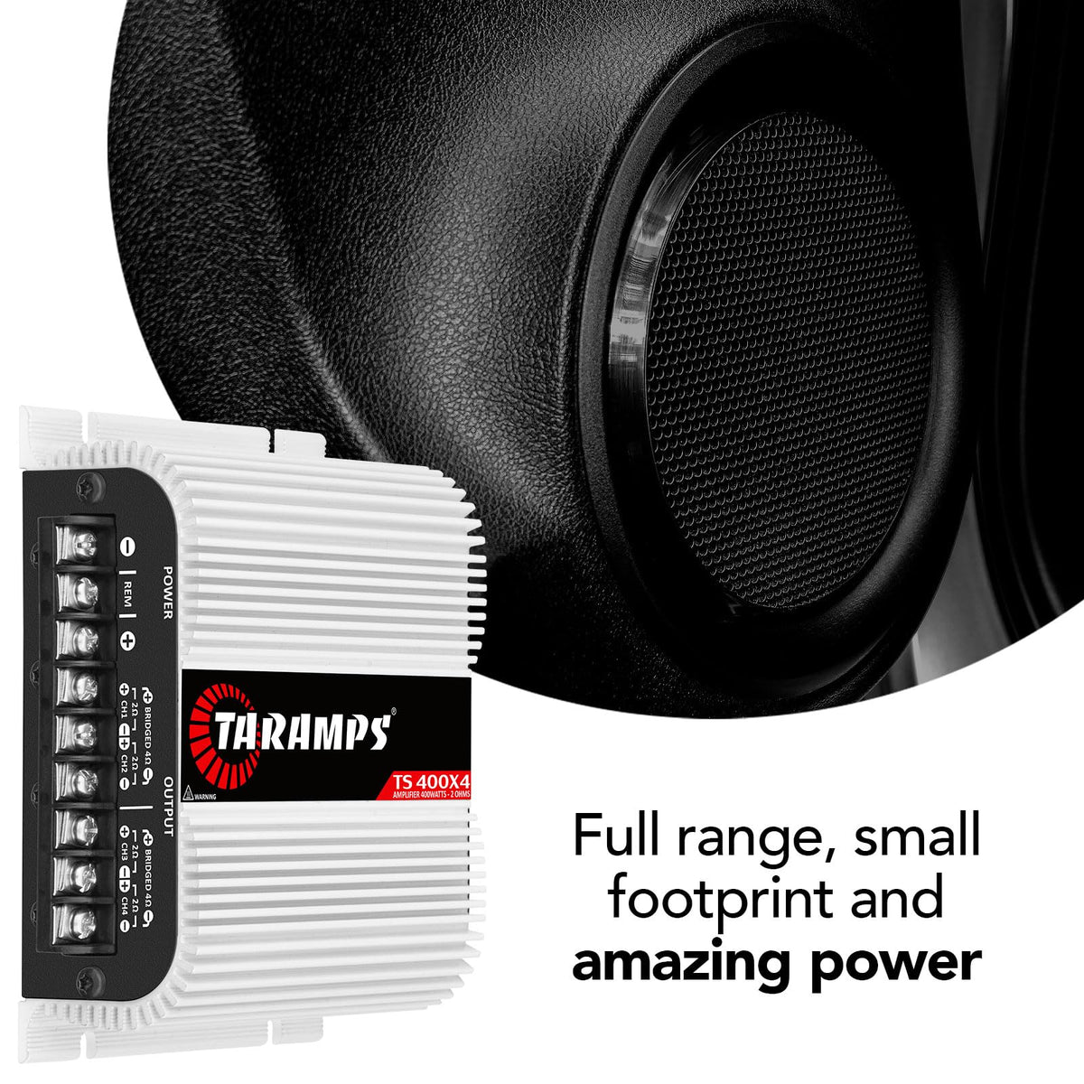 400 watts RMS 4 Channels Car Audio Amplifier L1459