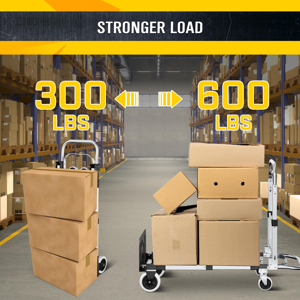 600lbs 3 in 1 Folding Hand Truck Dolly T9801